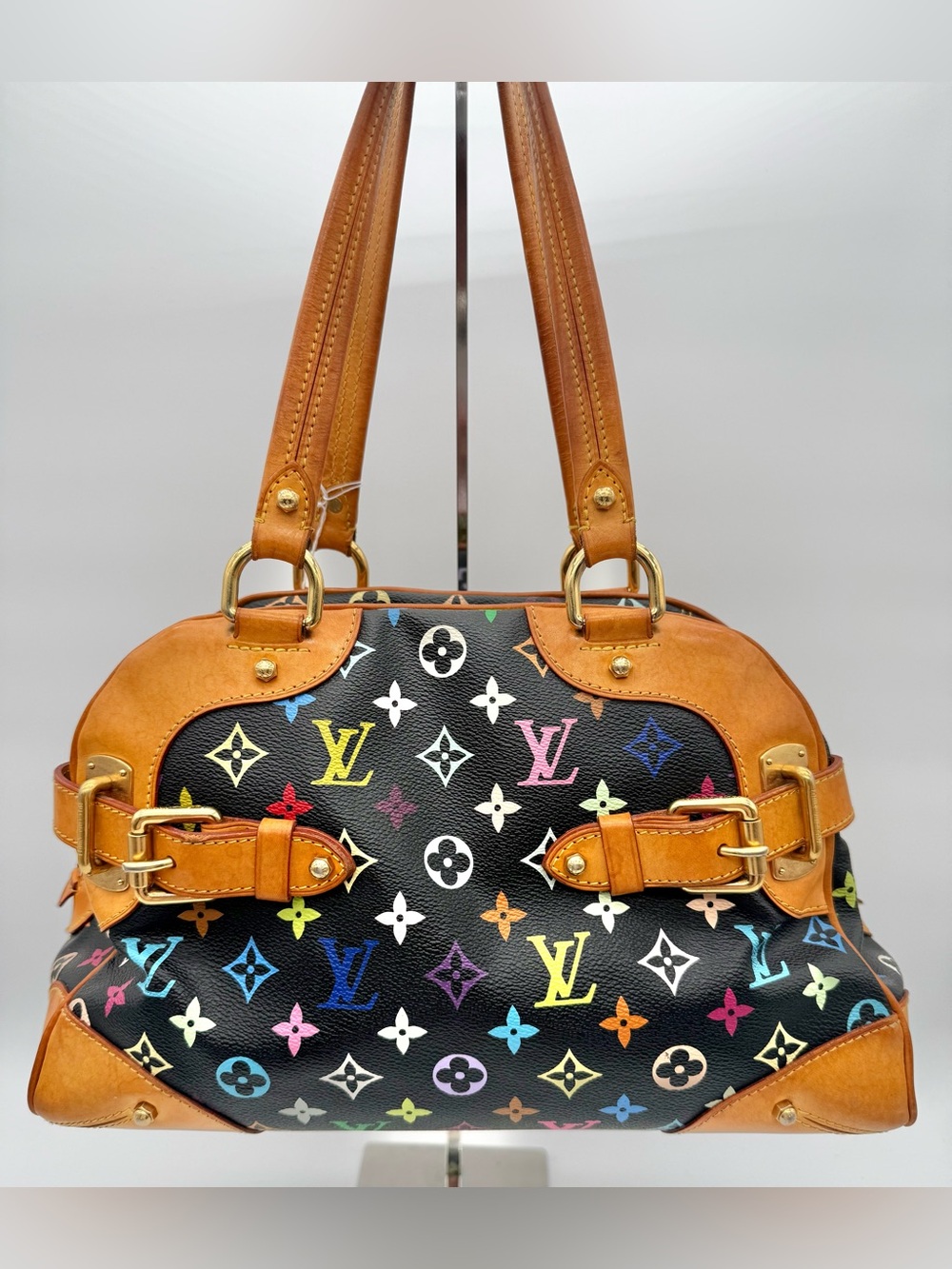 LOUIS VUITTON Claudia Takashi Murakami Limited Multicolor Handbag